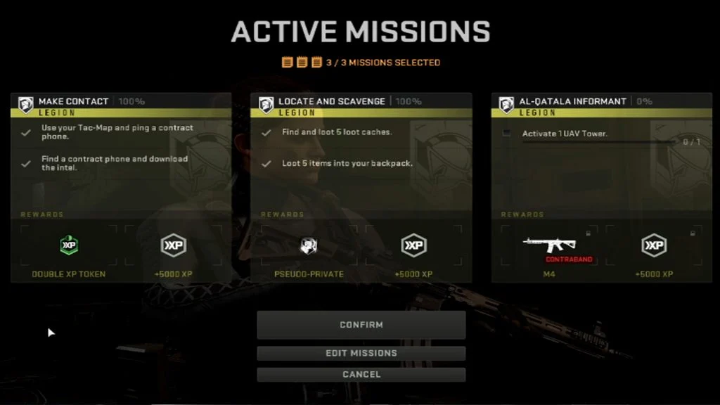 Warzone 2 DMZ Active Missions 