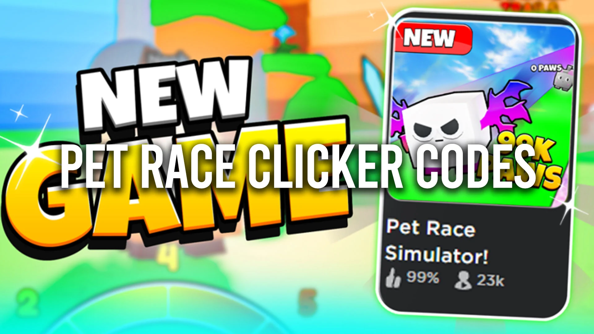 Pet Race Clicker Codes