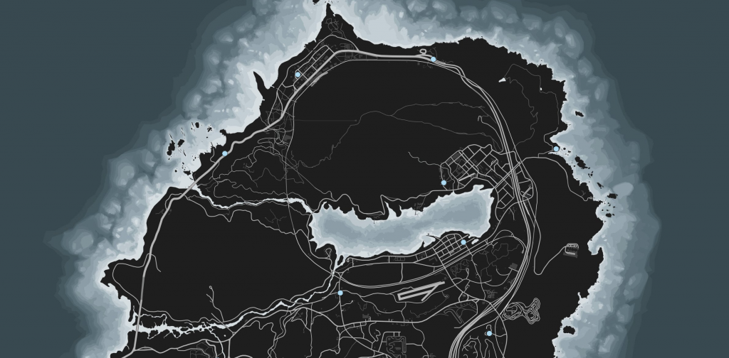 GTA Online Snowmen Locations Map 2