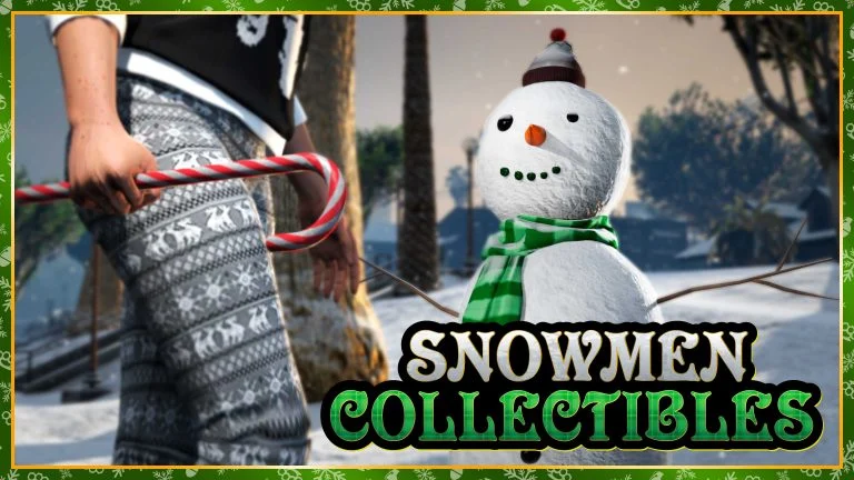 GTA Online Snowmen Locations