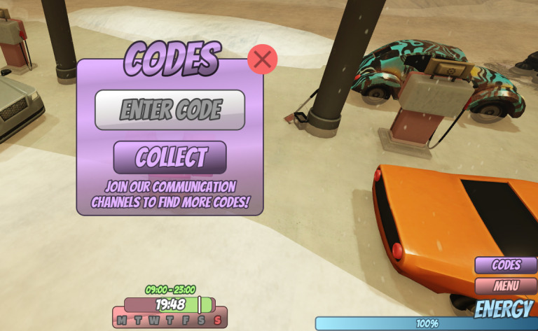 How to use codes in Gas Station Simulator for Roblox