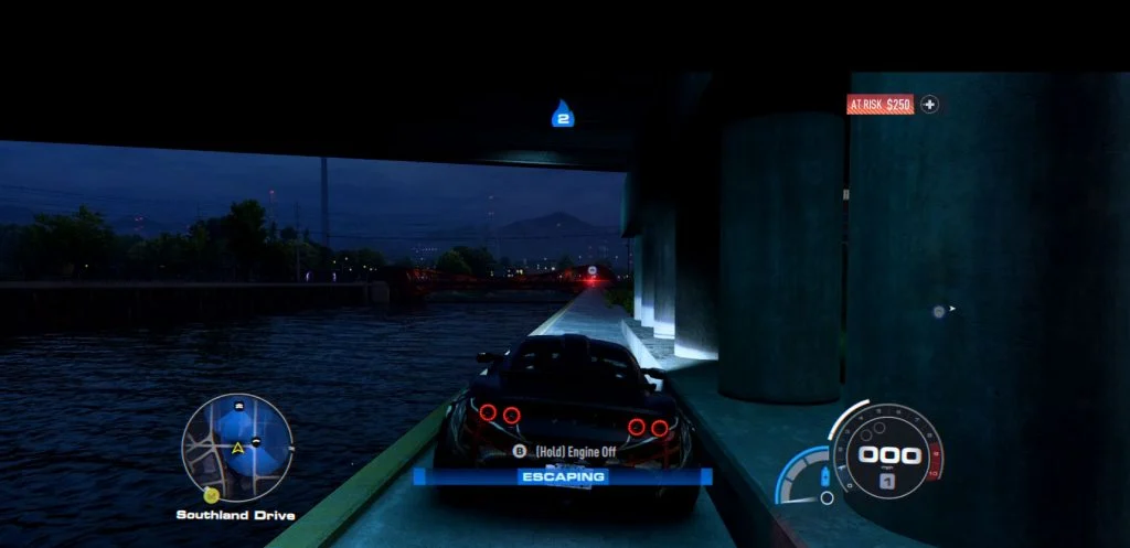 Need for Speed Unbound Location to Lose the Cops