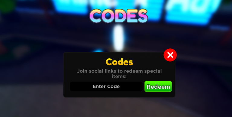 Roblox Anime Adventures codes redeem location