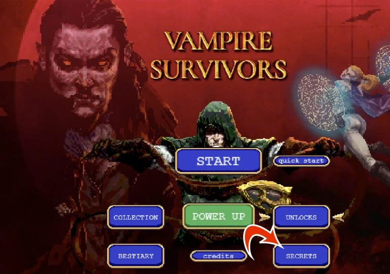 Vampire Survivors Cheat Codes