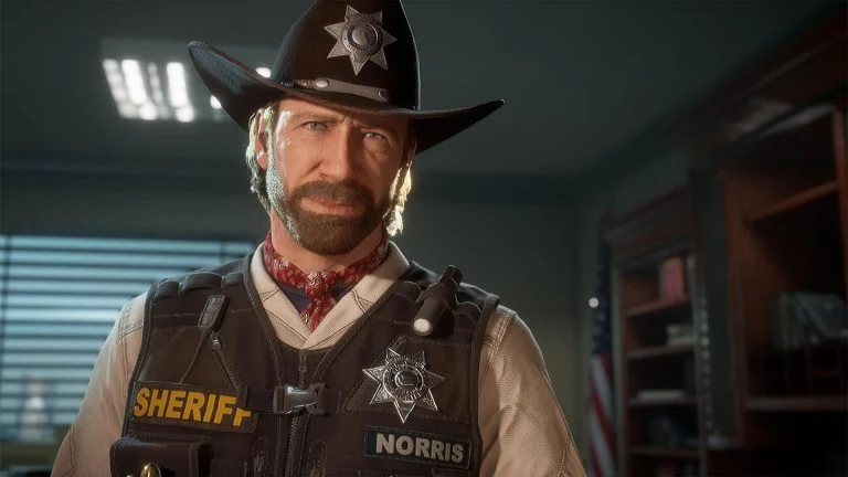 Chuck Norris in Crime Boss: Rockay City