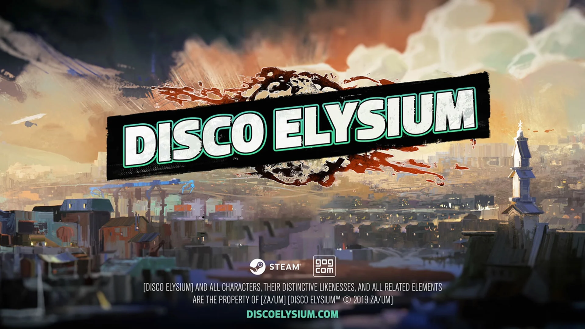 Disco Elysium key art