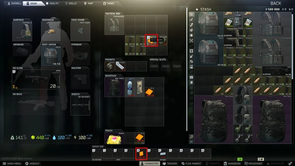 How To Hotkey Meds In Escape From Tarkov - Gamer Digest