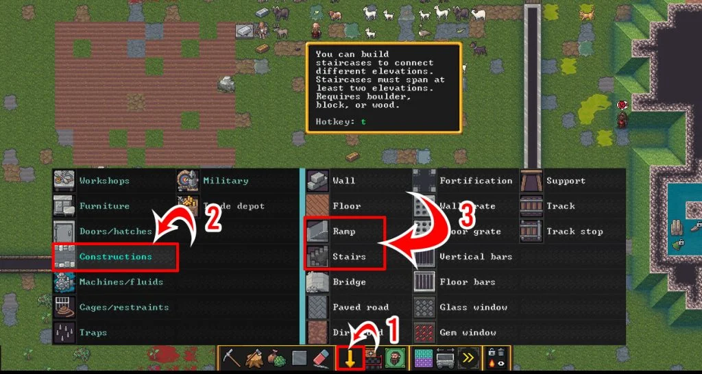 Dwarf Fortress How to Build Above Ground Floors Gamer Digest