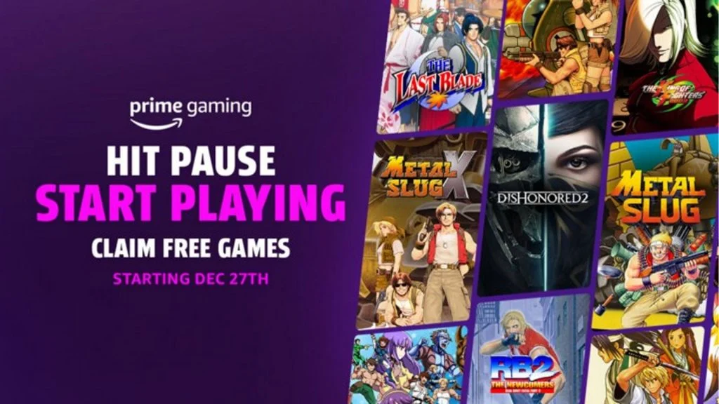Prime Gaming Offers Free Games for the Holidays
