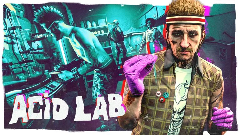 Acid Lab GTA Online Los Santos Drug Wars