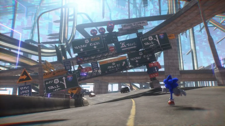 Sonic Froniter Screenshot