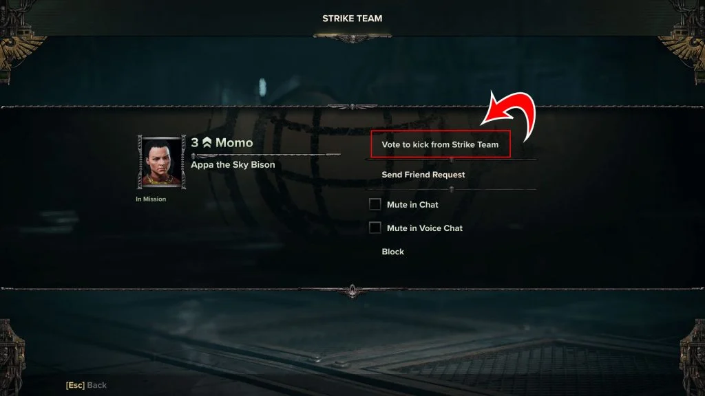 How to Vote to Kick Players in Warhammer 40K Darktide Gamer Digest