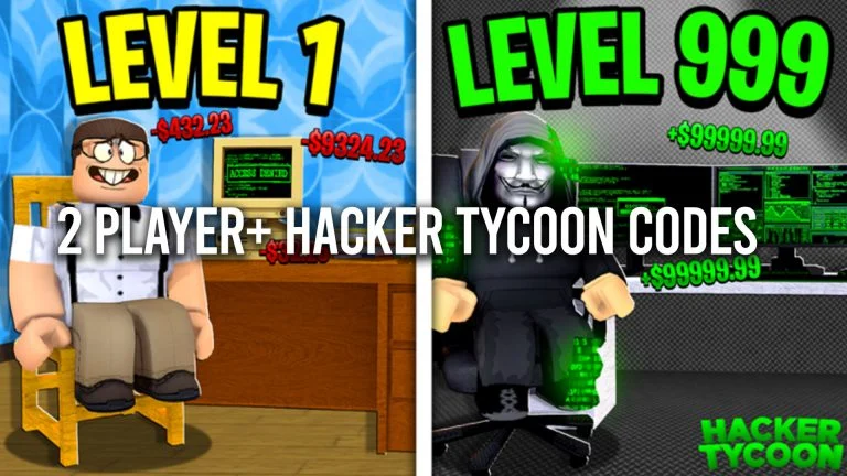 2 Players Hacker Tycoon Codes