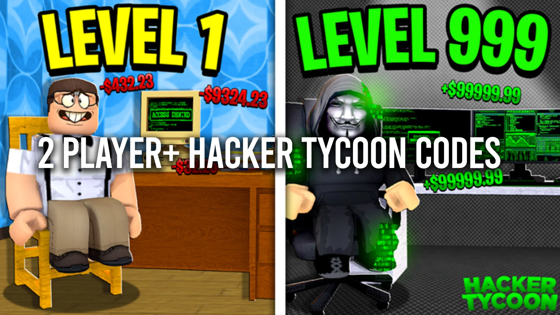 2 Player Hacker Tycoon Codes (April 2024) Gamer Digest