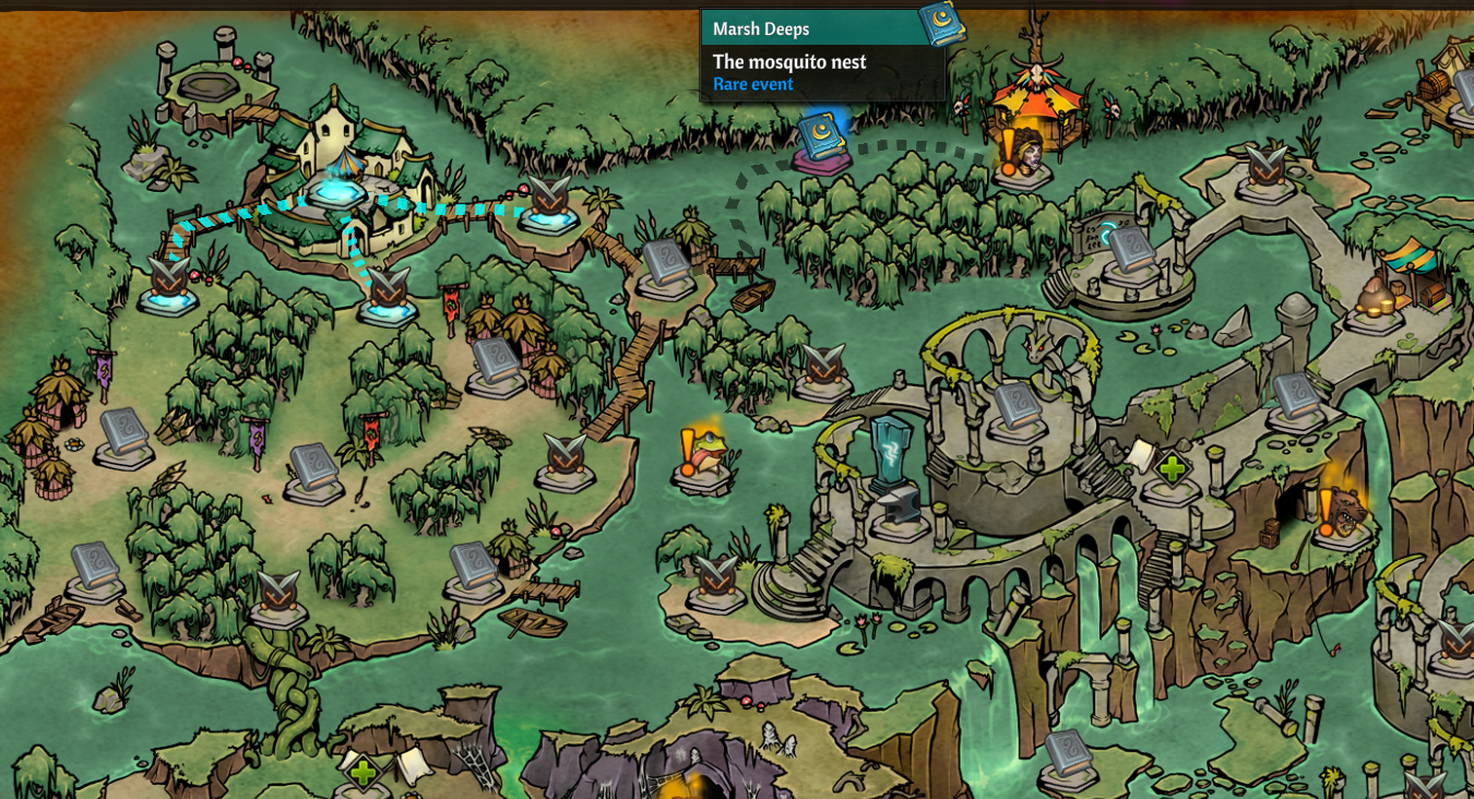 Across the Obelisk Marsh Deeps event