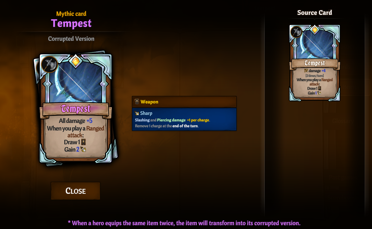 Across the Obelisk Tempest Bow