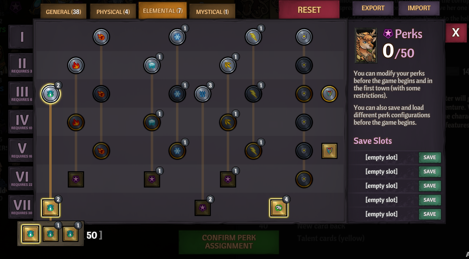 AtO Bree perks Elemental tree