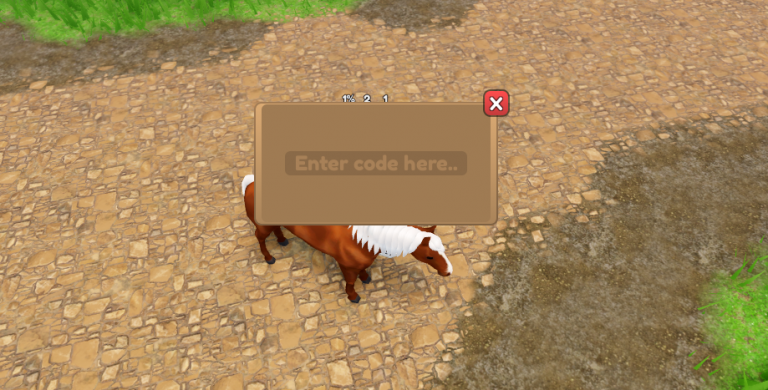 How do I redeem codes in Wild Horse Islands