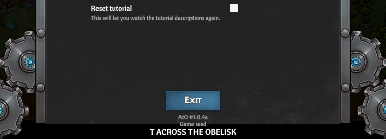 How to Check Your Game Seed in Across the Obelisk