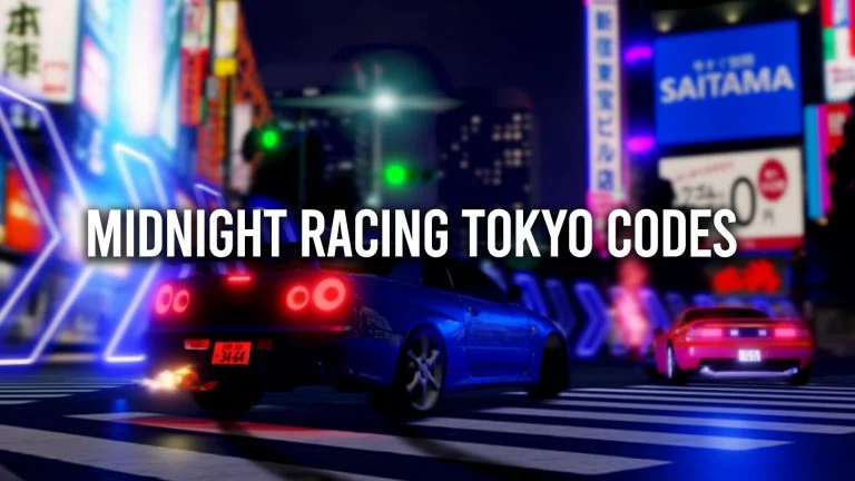 Midnight Racing Tokyo Codes