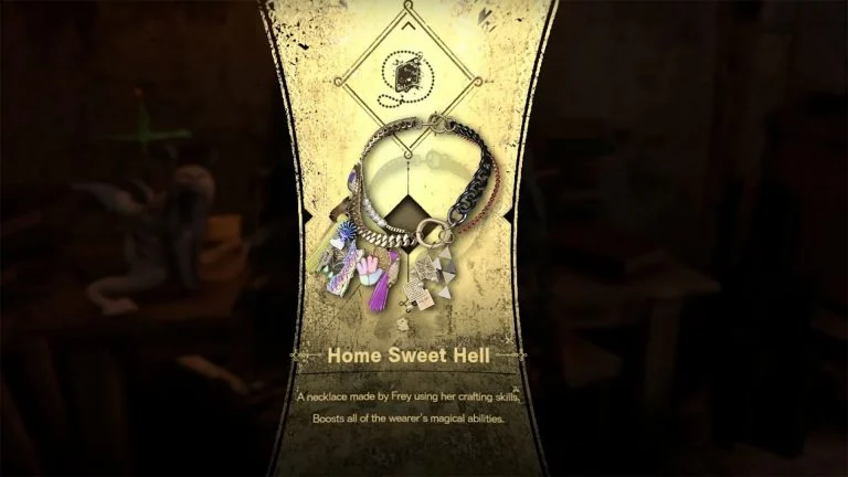 How to Craft the Home Sweet Hell Necklace
