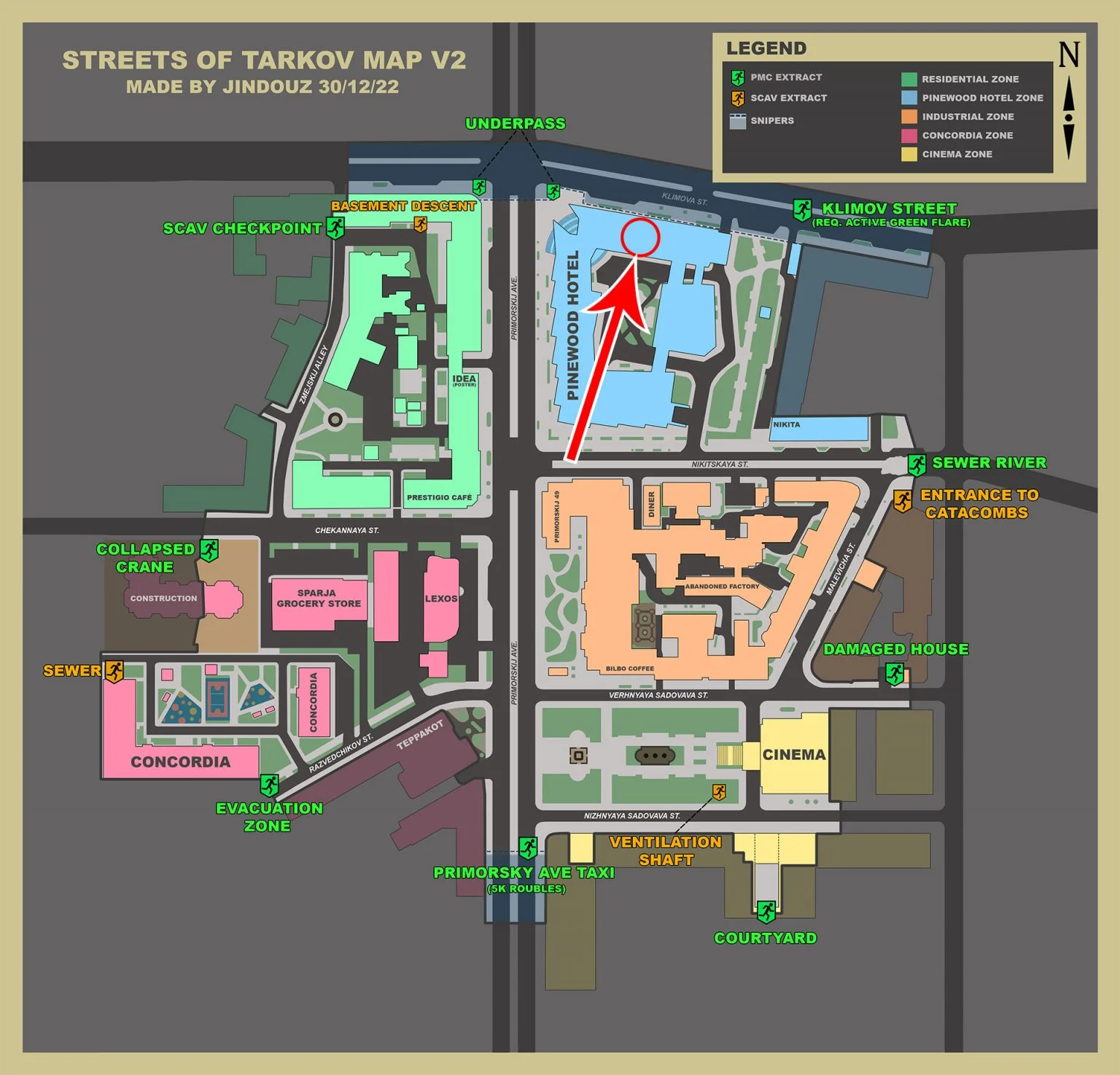 hotel room 215 tarkov price