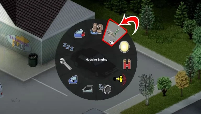 how to put gasoline in a car project zomboid