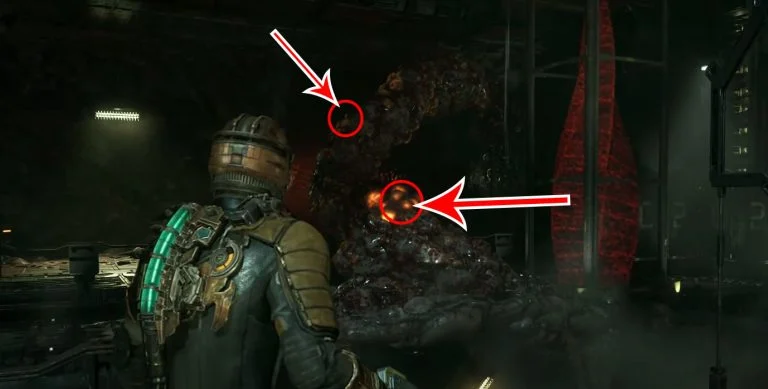 Pustules on Tendrils Dead Space Remake