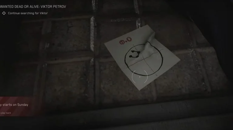 Atomic Heart: Wanted Dead or Alive Combination Lock Paper