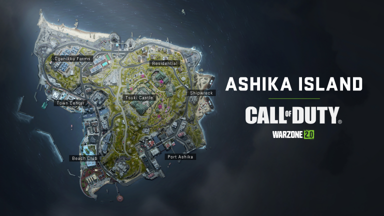 Call of Duty Warzone 2 Ashika Island Map Overview