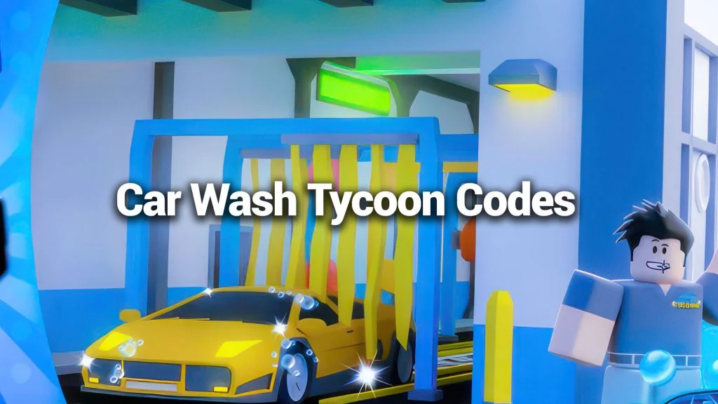 Car Wash Tycoon Codes for April 2024