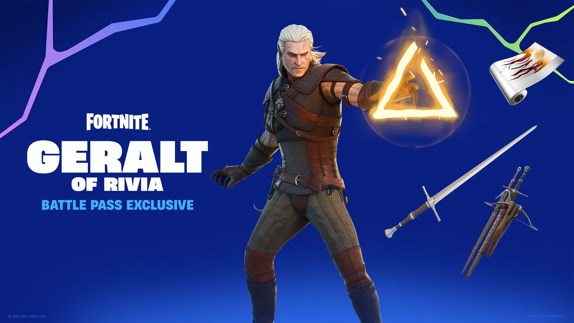 geralt of rivia challenges fortnite