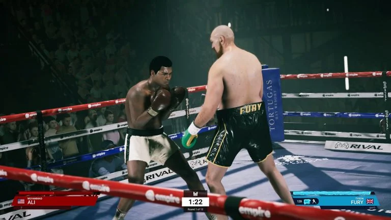 Rush Down a Dazed Opponent in Undisputed Boxing Game