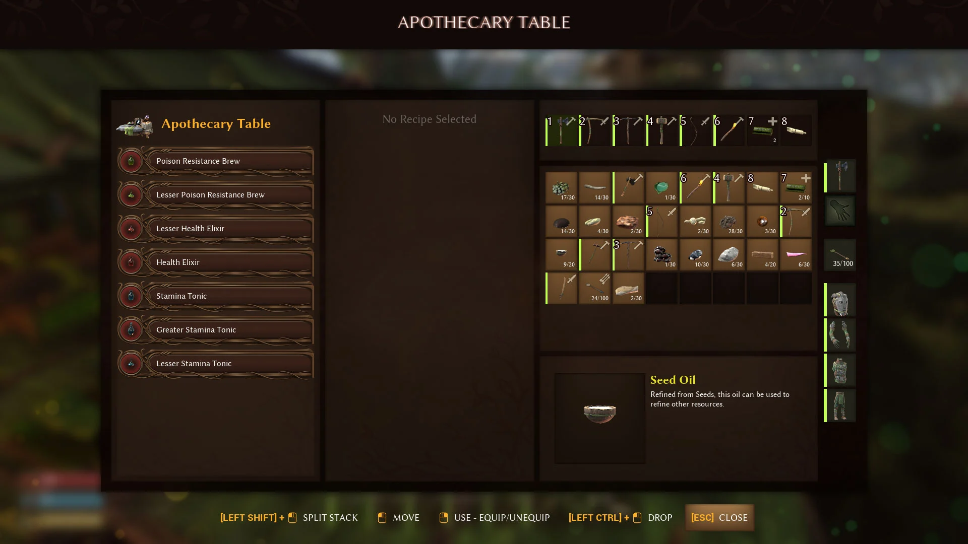 Apothecary Table in Smalland