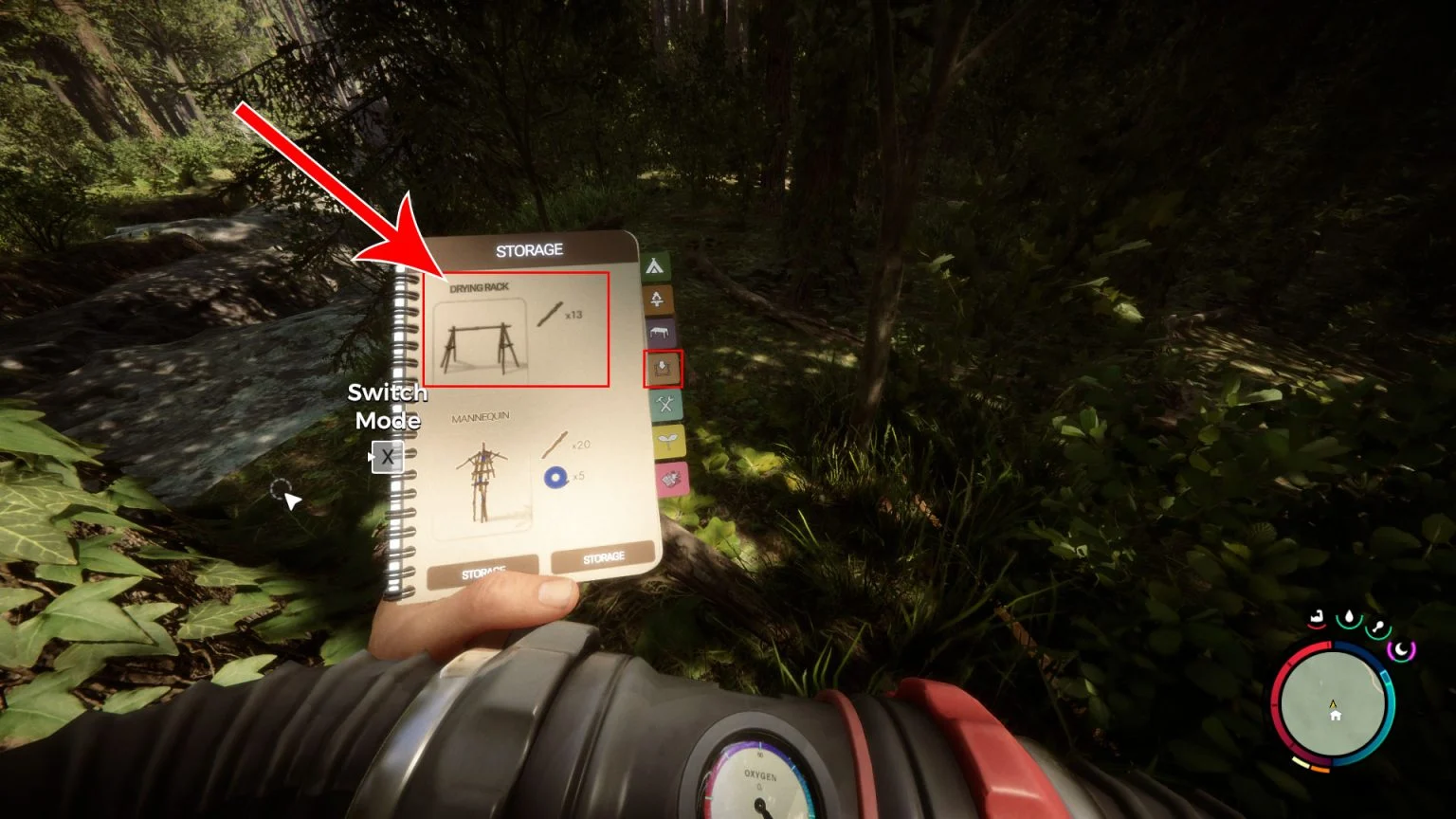 Sons of the Forest How to Build and Use a Drying Rack Gamer Digest