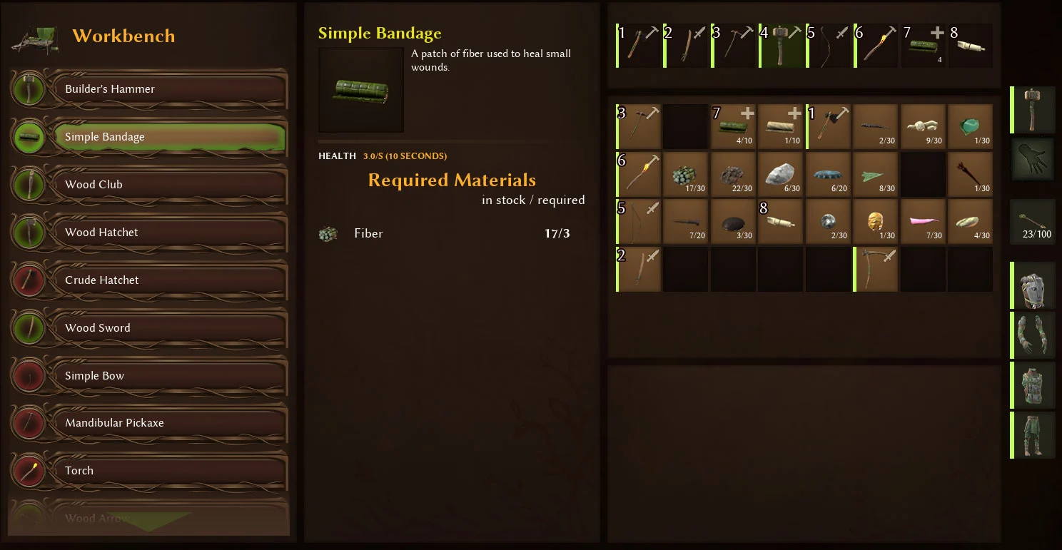 Simple Bandage Smalland