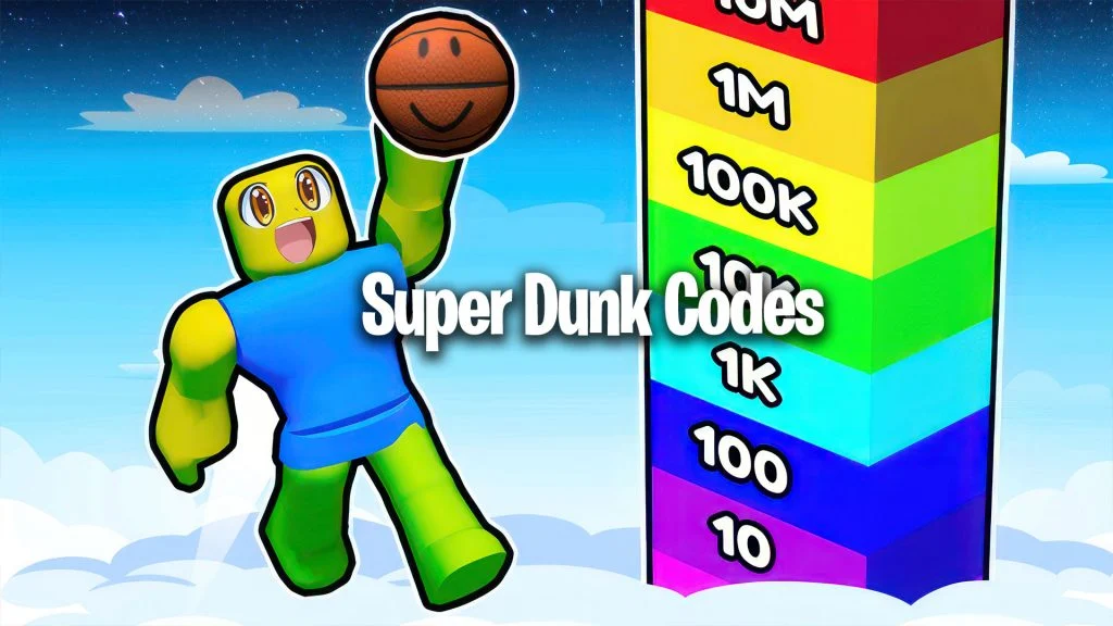 Super Dunk Codes: Free Pets & Wins (April 2024)