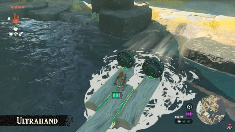 The Legend of Zelda: Tears of the Kingdom Boat