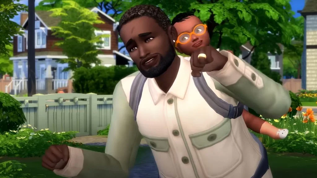 The Sims 4: How to Use Baby Carrier