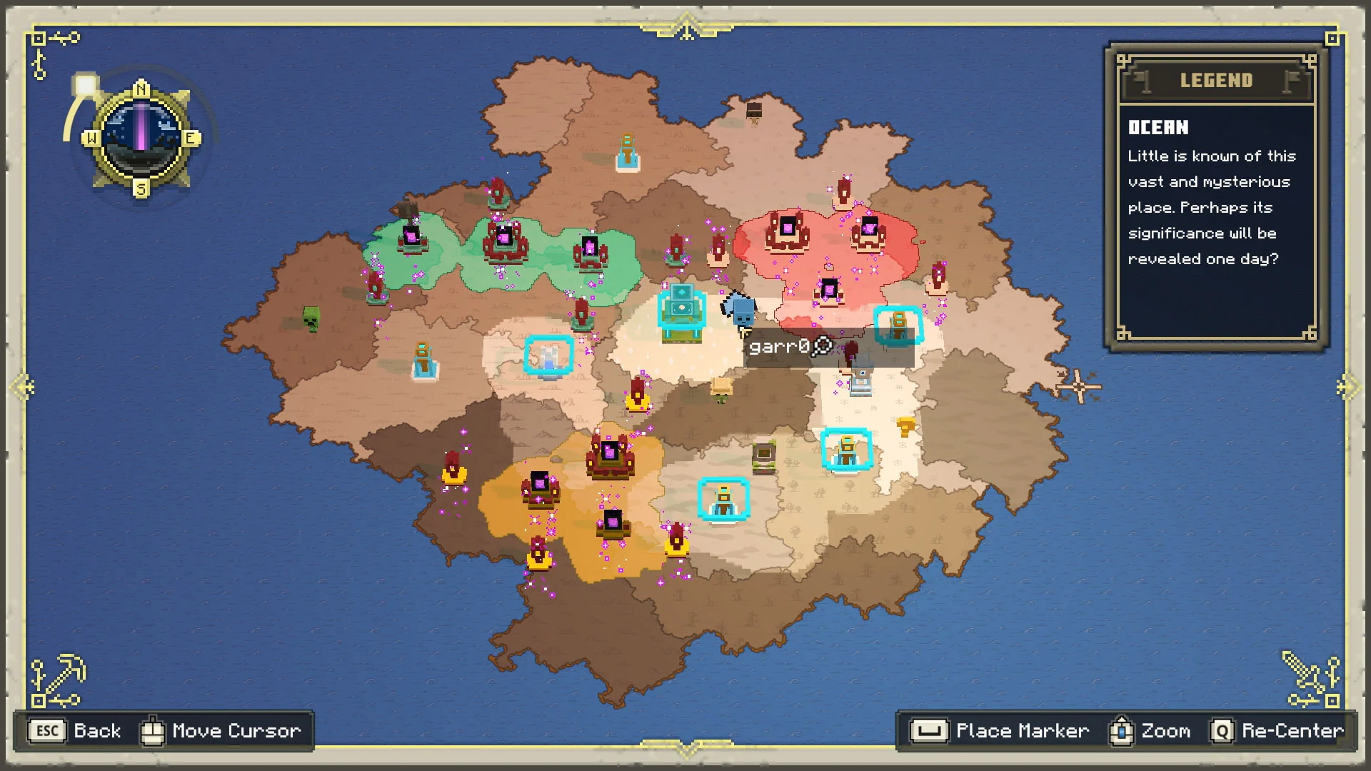 Minecraft Legends Map