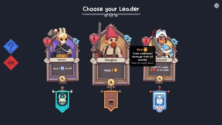 Choose your Leader Wildfrost