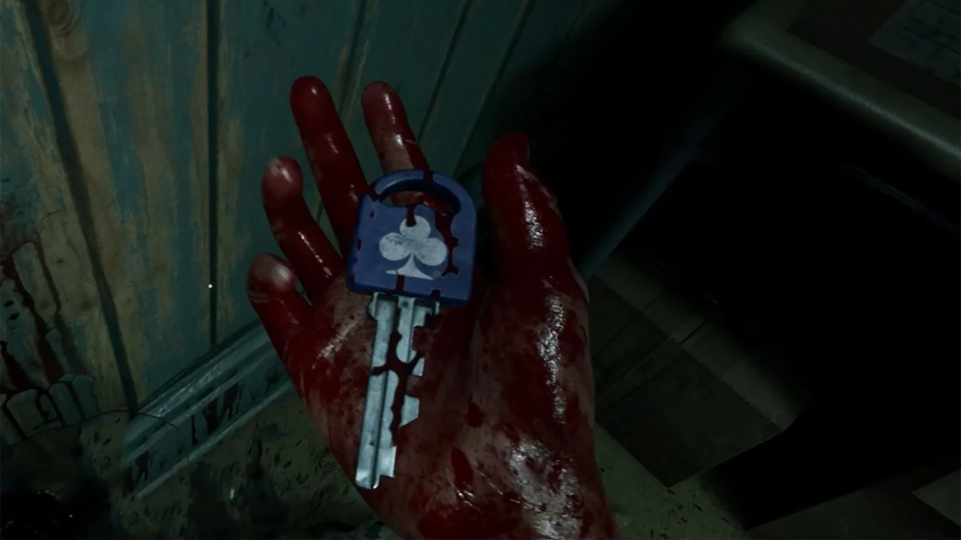 The Outlast Trials Bloody Key in Hand