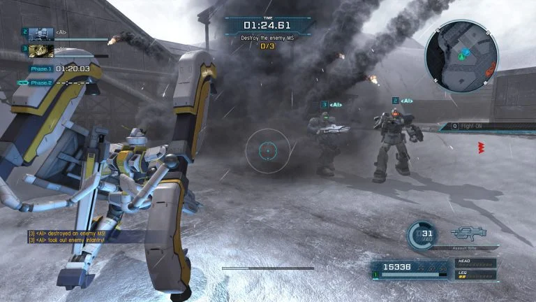 MOBILE SUIT GUNDAM BATTLE OPERATION 2 Screenshot battle