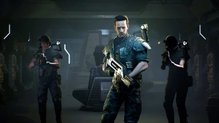 Aliens Dark Descent Screenshot of Marine Squad