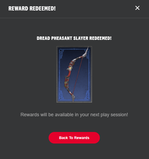 Diablo 4 KFC Rewards