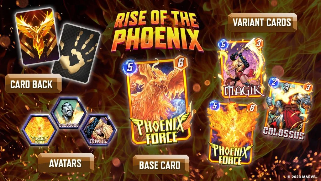 Marvel SNAP Rise of the Phoenix Season Details